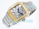 TW Factory Cartier Santos de Cartier Skeleton Dial Yellow Gold Bezel Watch 39 (4)_th.jpg